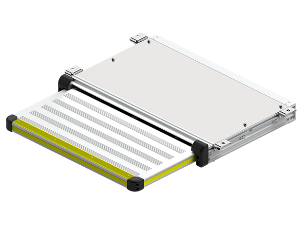 平推式电动踏步
